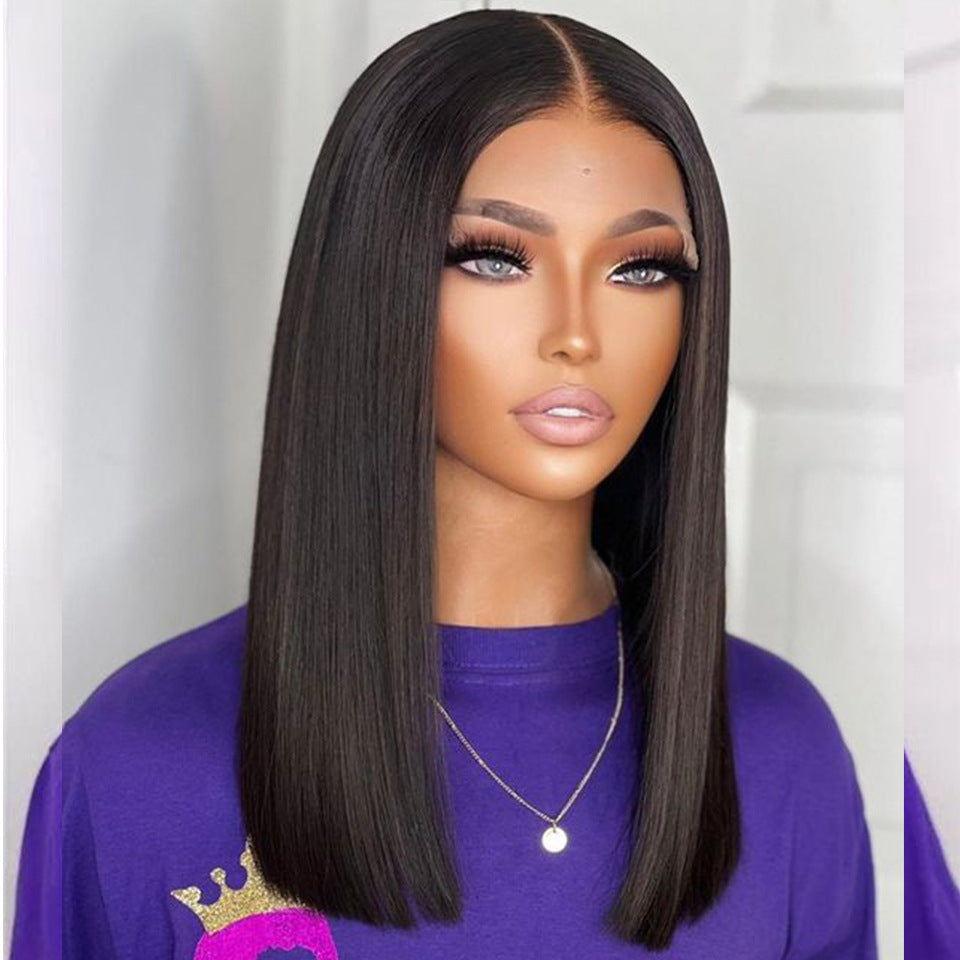 Double Drawn Bone Straight Human Hair Wigs - Daily Bright Xpress