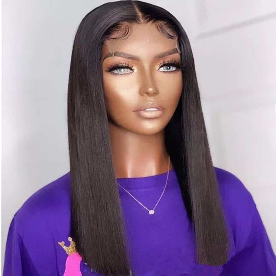 Double Drawn Bone Straight Human Hair Wigs - Daily Bright Xpress